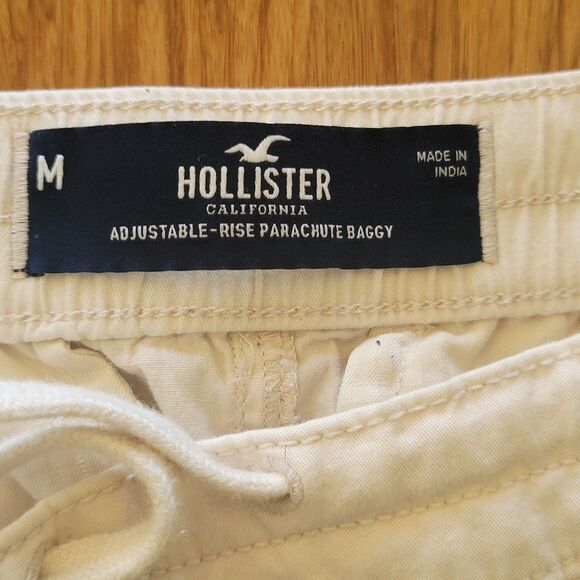 Hollister California Women's  Adjustable-Rise Parachute Baggy Jogger size Medium - Picture 2 of 9
